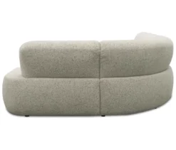 DOMO Sofa 200 029, beige-braun meliert, rechtsbündig