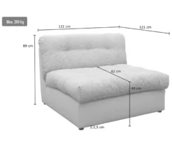 DOMO Sofa »800 026«, Einermodul