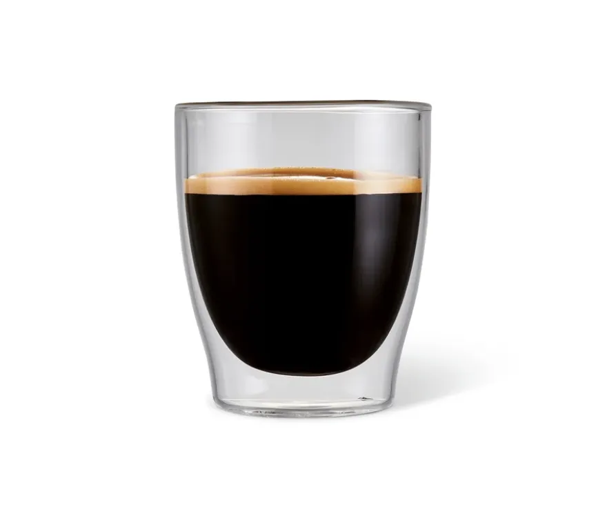 2 Doppelwandige Espresso Gläser