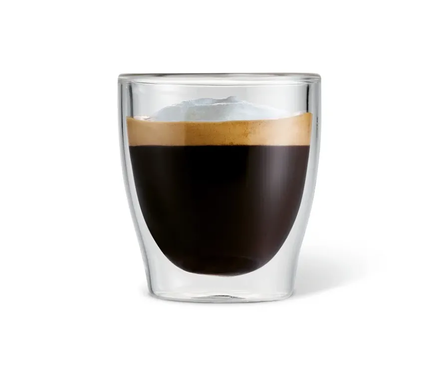 2 Doppelwandige Espresso Gläser