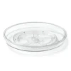 Drehplatte, transparent