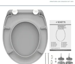 Duroplast WC-Sitz, Grey