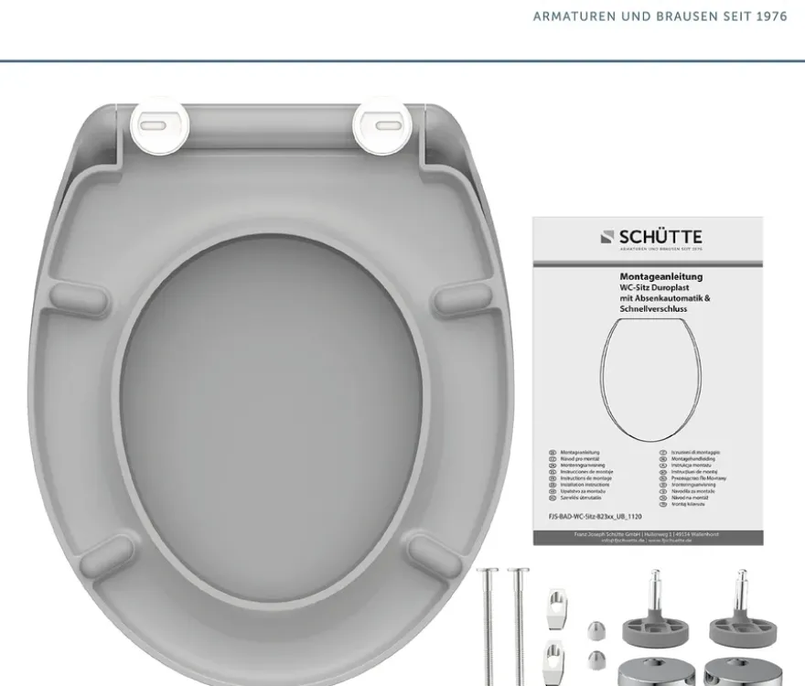 Duroplast WC-Sitz, Grey