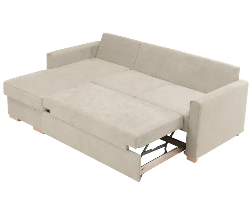 Ecksofa mit Auszugsbett »NovaLounge«, beige