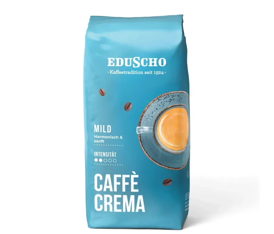 Eduscho Caffè Crema Mild - 1 kg Ganze Bohne