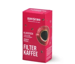 Eduscho Filterkaffee Klassisch - 12 x 500 g Gemahlen