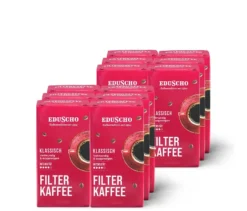 Eduscho Filterkaffee Klassisch - 12 x 500 g Gemahlen