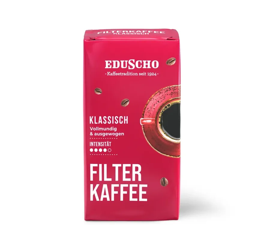 Eduscho Filterkaffee Klassisch - 500 g Gemahlen