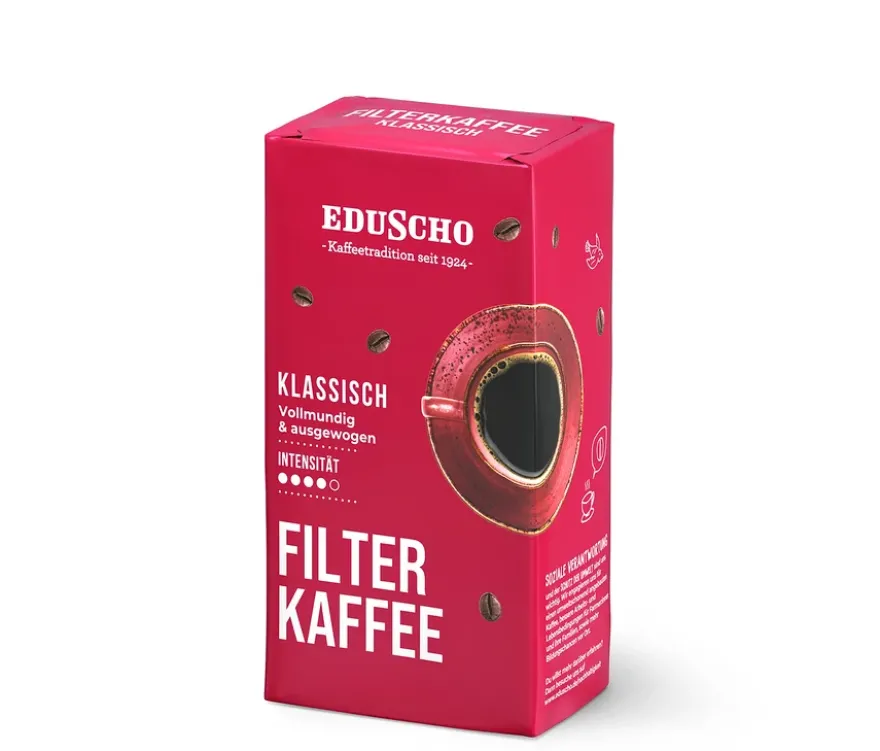 Eduscho Filterkaffee Klassisch - 500 g Gemahlen