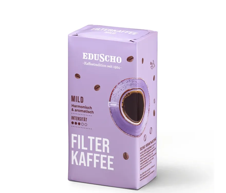 Eduscho Filterkaffee Mild - 500 g Gemahlen