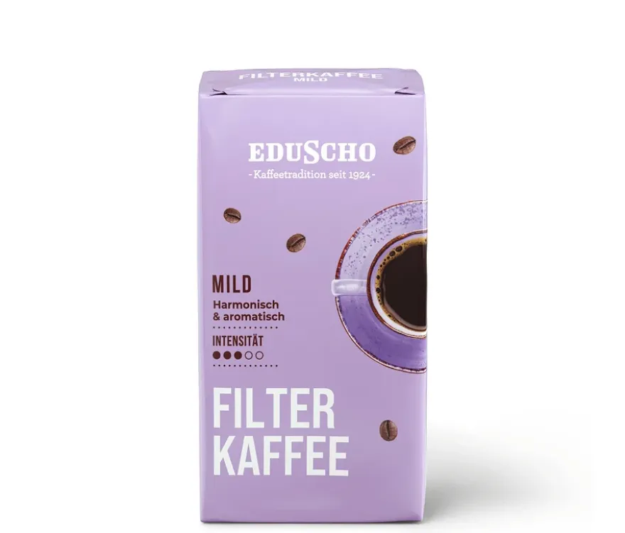 Eduscho Filterkaffee Mild - 500 g Gemahlen