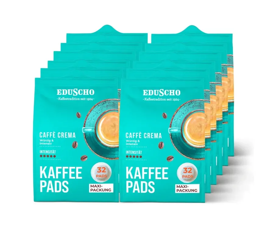 Eduscho Kaffeepads Caffè Crema - 12 x 32 Pads