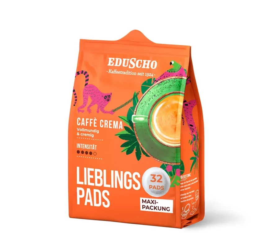 Eduscho Lieblingspads Caffè Crema - 32 Pads