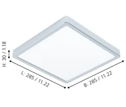 Eglo LED-Deckenleuchte »Fueva 5«, eckig