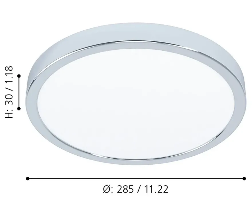 Eglo LED-Deckenleuchte »Fueva 5«, rund