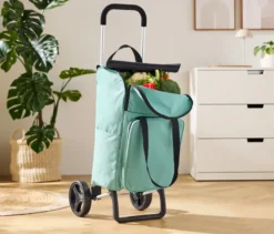 Einkaufstrolley mit Kühlung