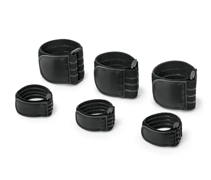 6 elastische Befestigungsgurte