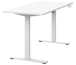 Elektrischer Schreibtisch »Torge L138«, matt weiß