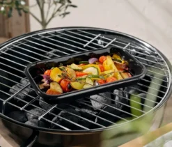 Emaille-Grillschale