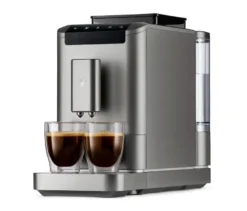 »Esperto2 Caffè« Kaffeevollautomat, Titanium Silver