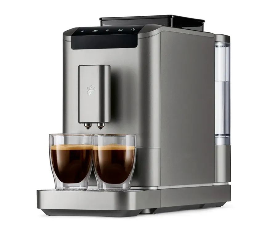 »Esperto2 Caffè« Kaffeevollautomat, Titanium Silver