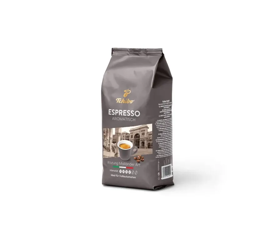 Espresso Aromatisch - 4 x 1 kg Ganze Bohne