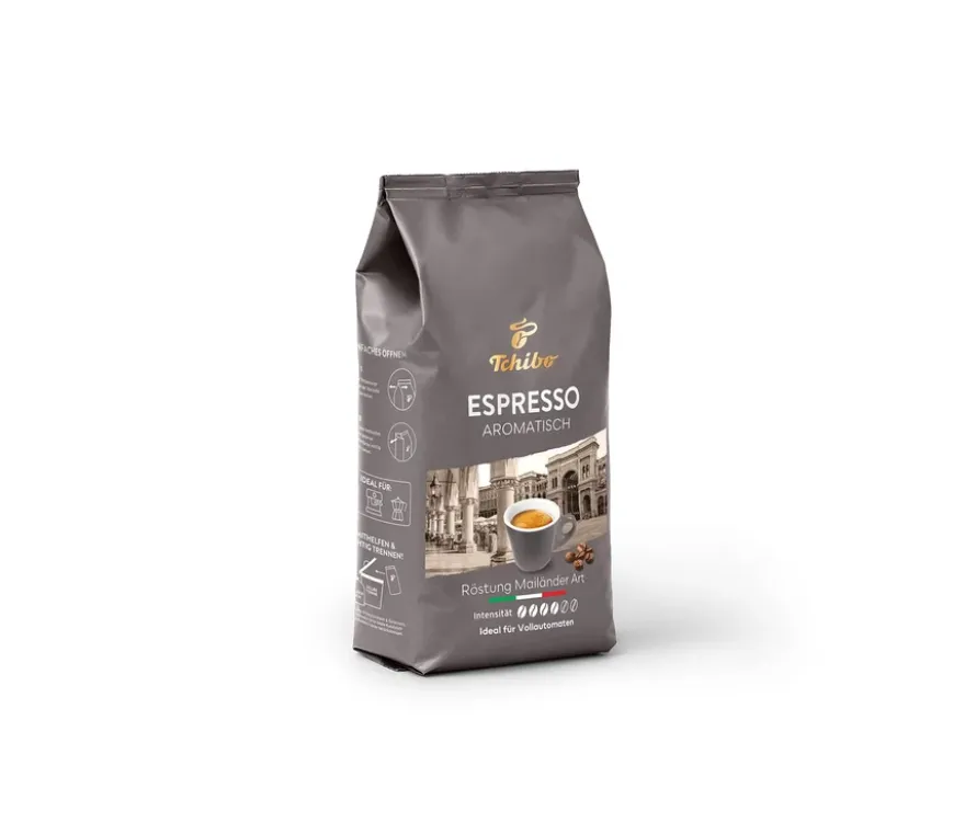 Espresso Aromatisch - 4 x 1 kg Ganze Bohne