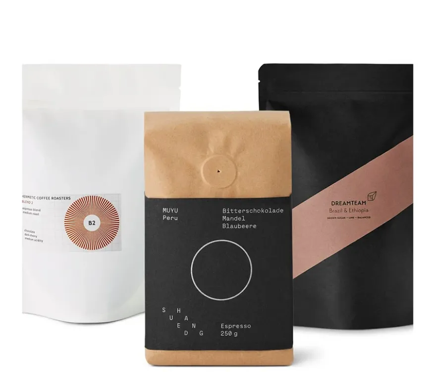 Espresso Probierpaket "Premium Kaffeeset" - 3x 250 g Ganze Bohne