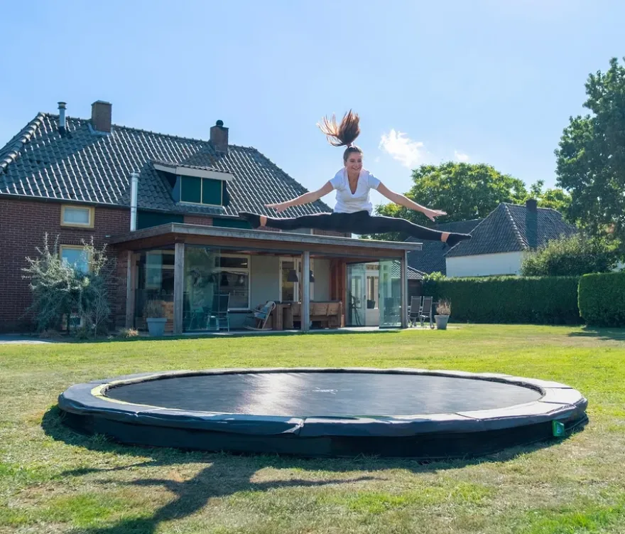 EXIT Bodentrampolin »Silhouette sports«, Ø ca. 427 cm