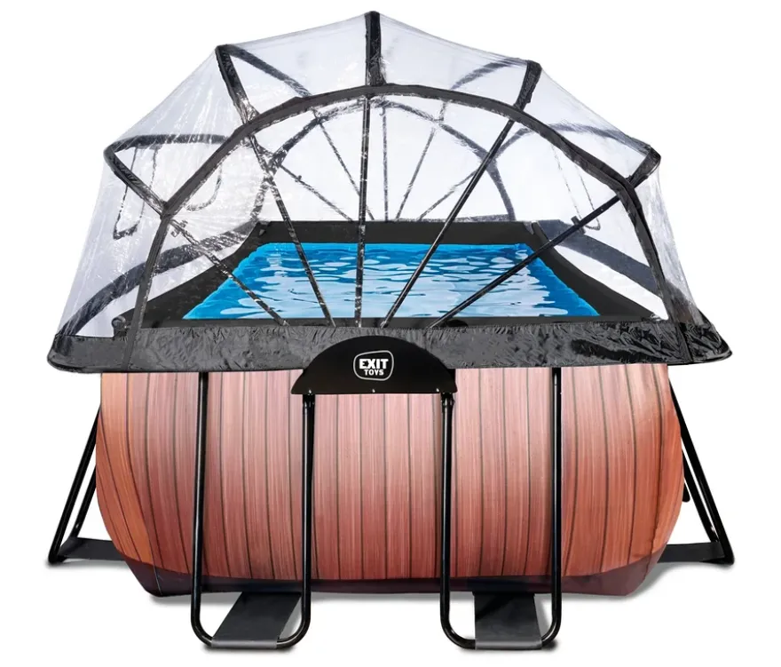 EXIT Pool-Set, Holzoptik, 540 x 250 cm