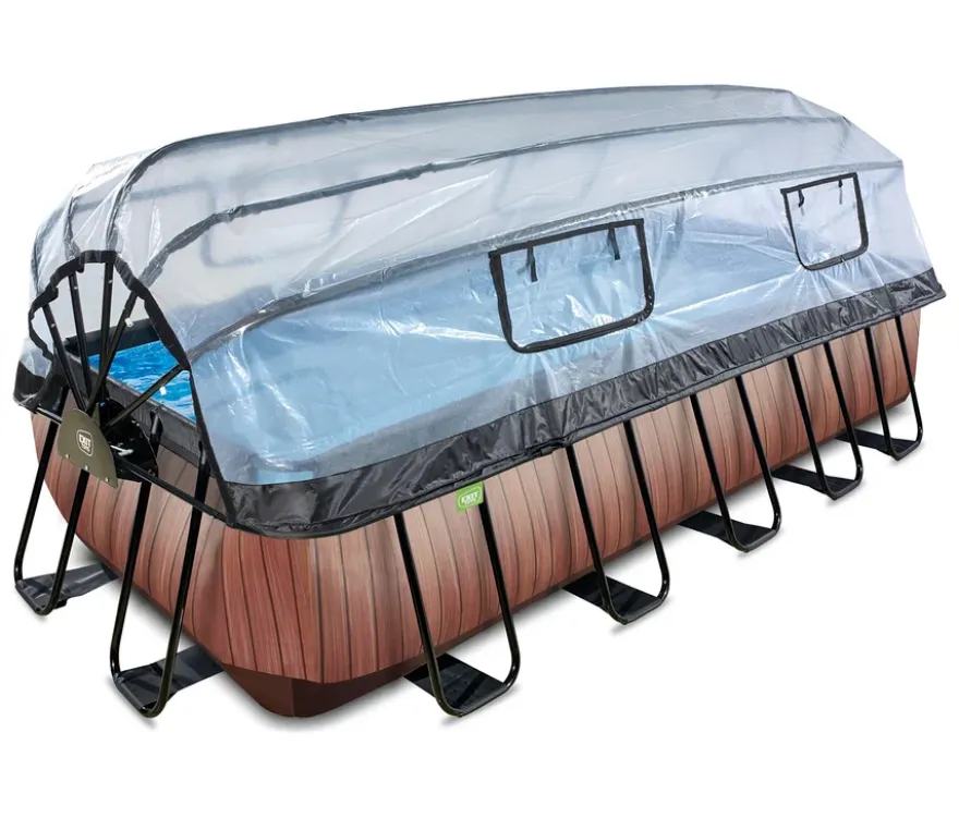 EXIT Pool-Set, Holzoptik, 540 x 250 cm
