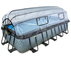 EXIT Pool-Set, Steinoptik, 540 x 250 cm