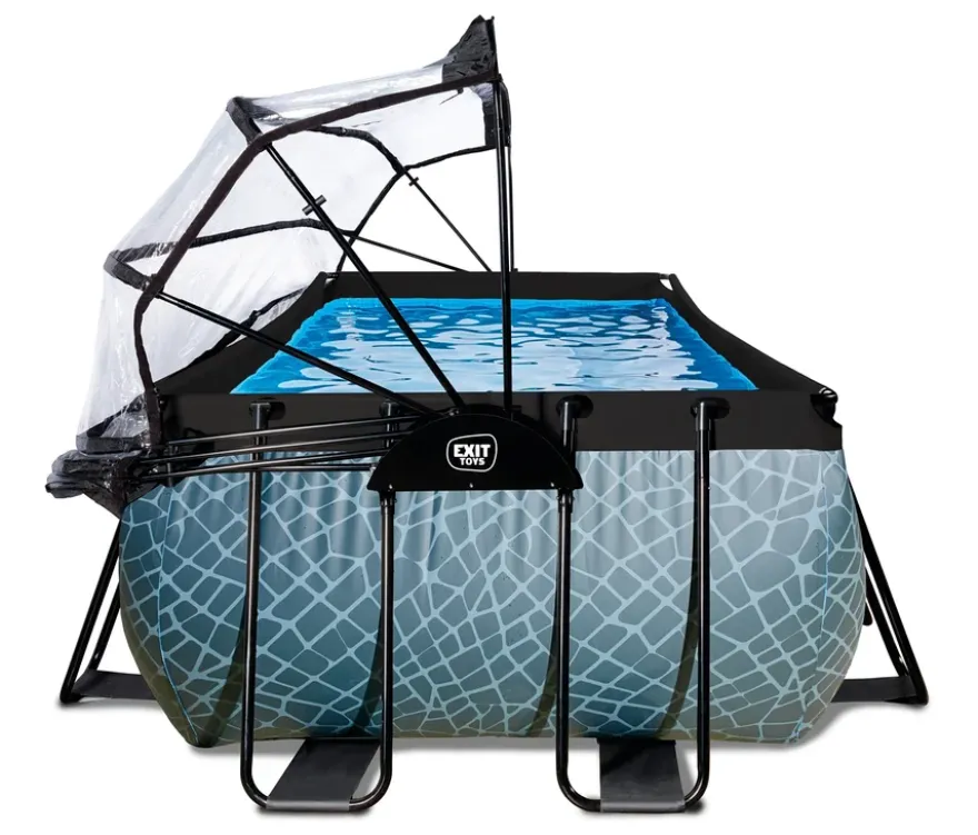 EXIT Pool-Set, Steinoptik, 540 x 250 cm