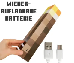 Fackel MINECRAFT LED-Dekoleuchte
