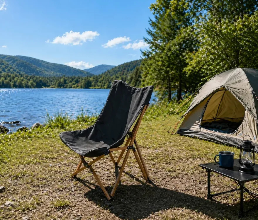 Faltbarer Campingstuhl