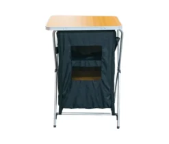 Faltbarer Campingtisch mit Stauraum