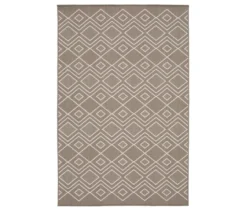 Faltbarer Outdoor-Teppich »Diamond Rhythm«, 240 x 340 cm, braun