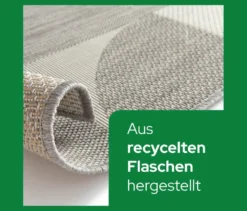 Faltbarer Outdoor-Teppich im geometrischem Design, 240 x 340