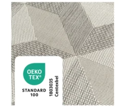 Faltbarer Outdoor-Teppich im Mosaik-Design, 240 x 340