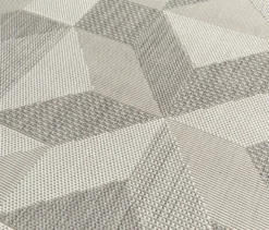 Faltbarer Outdoor-Teppich im Mosaik-Design, 240 x 340