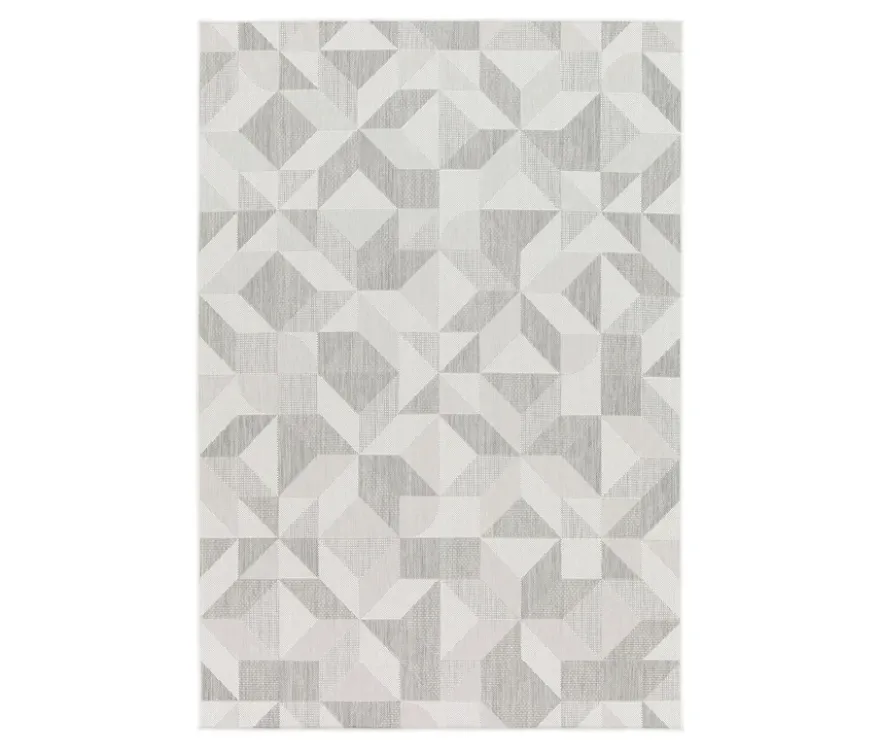 Faltbarer Outdoor-Teppich im Mosaik-Design, 280 x 400