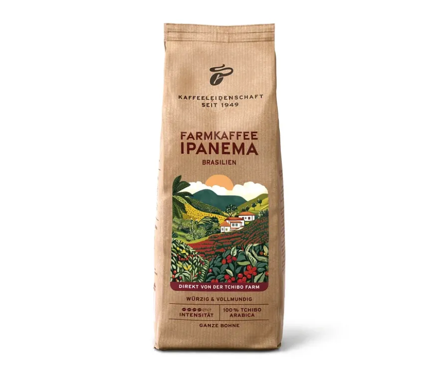 Farmkaffee Ipanema - 500 g Ganze Bohne