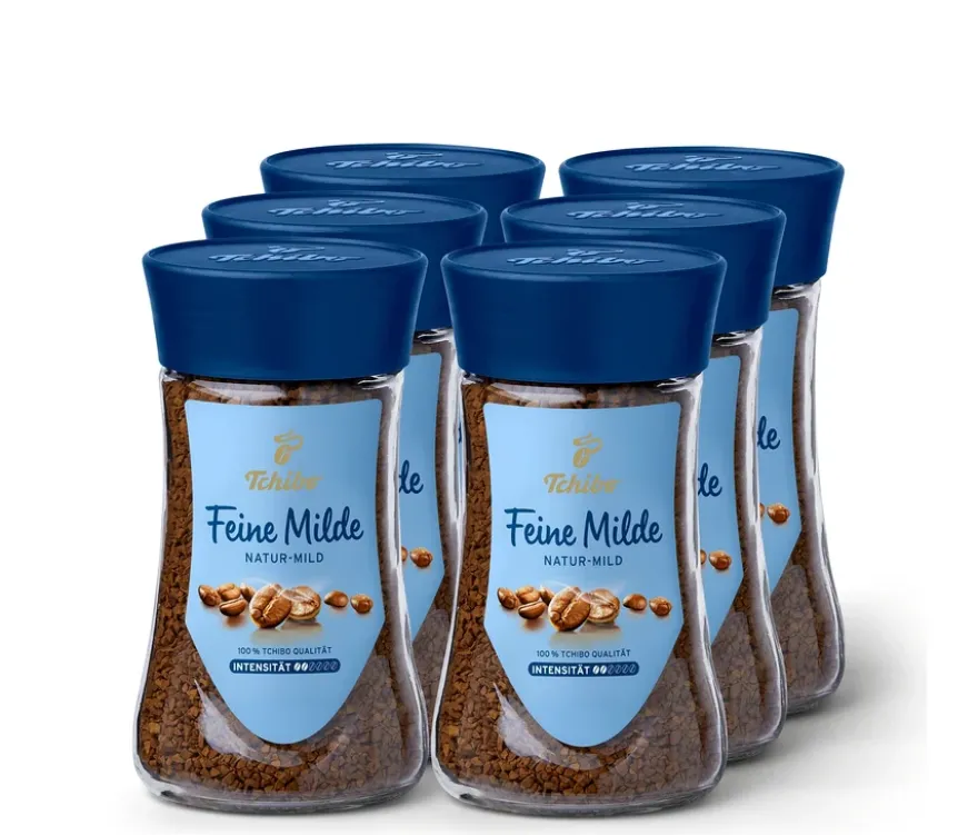 Feine Milde Instantkaffee - 6 x 100 g