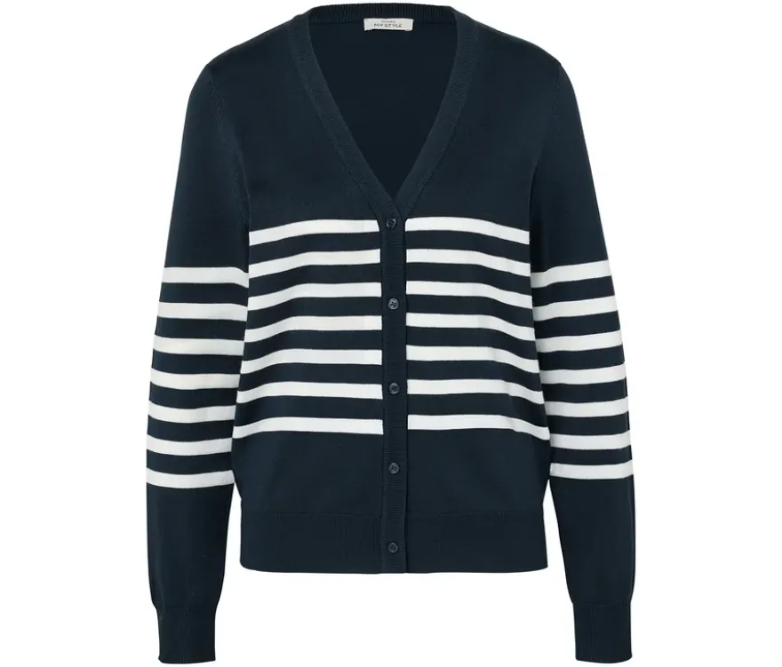 Feinstrick-Cardigan