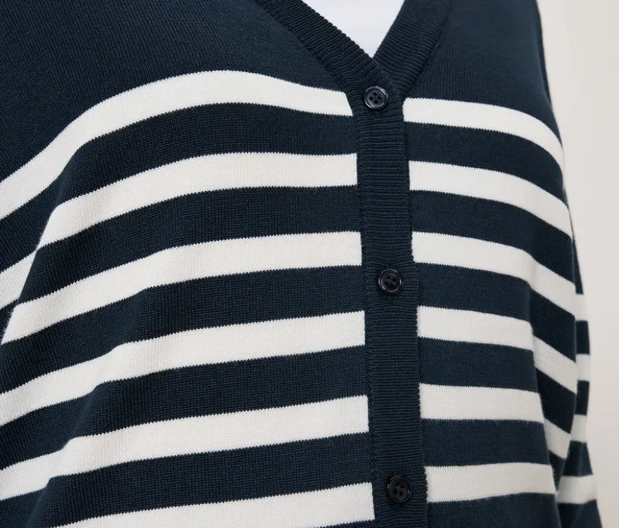 Feinstrick-Cardigan