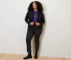 Feinstrick-Cardigan