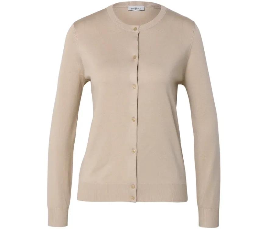 Feinstrick-Cardigan