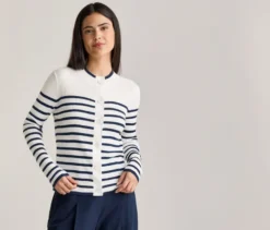 Feinstrick-Cardigan mit Cashmere