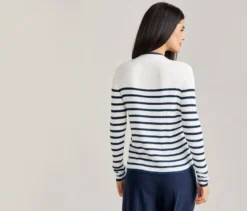 Feinstrick-Cardigan mit Cashmere