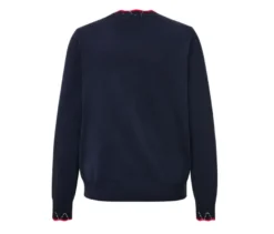 Feinstrick-Cardigan mit Wellenkante
